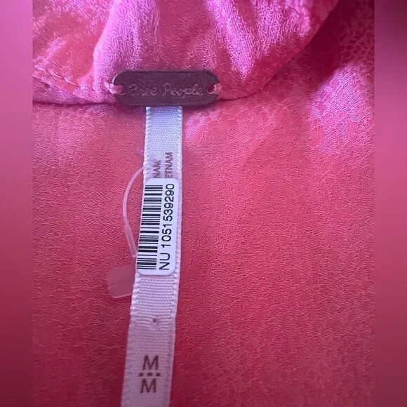 Free People Simone Blazer Wrap Dress in Pink - Size M - Picture 7 of 9